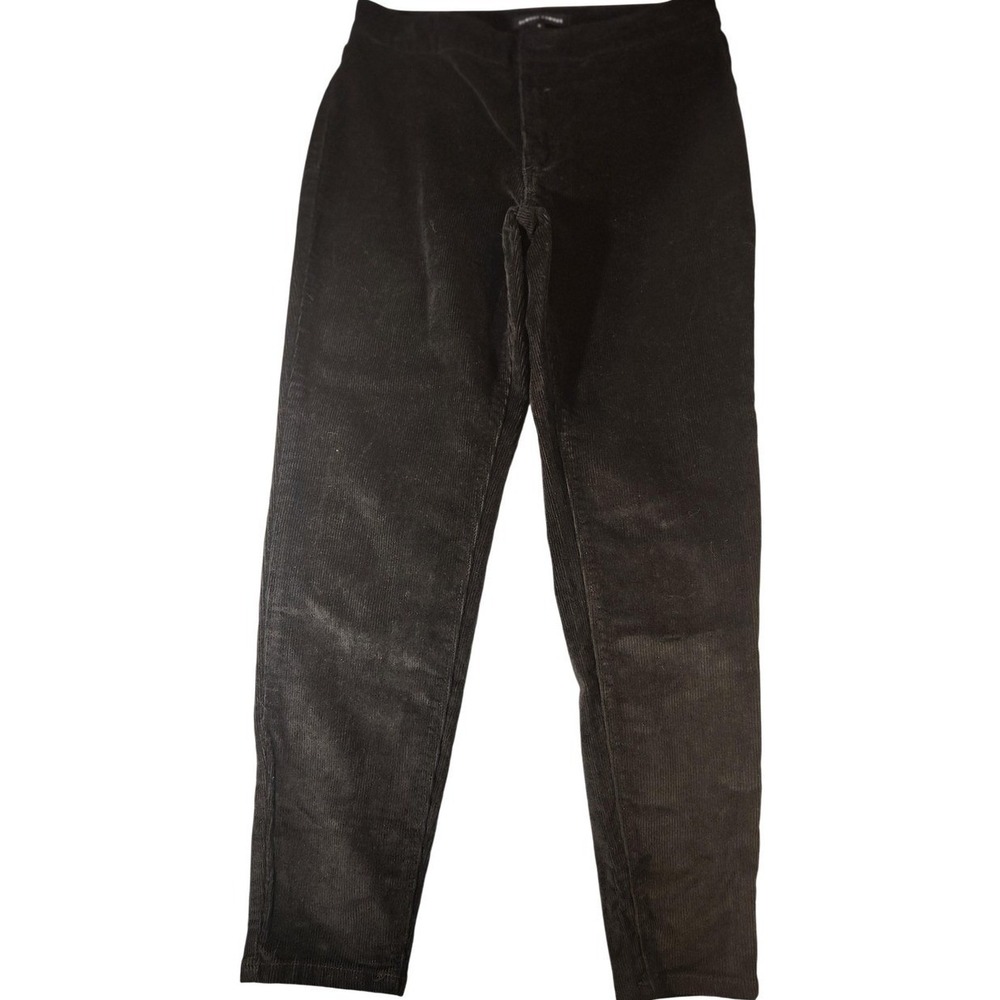 Almost Famous Pants Juniors 9 Black Corduroy Skinny Jegging Stretch Casual